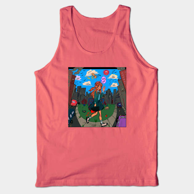 Hey girl Tank Top by snowpiart